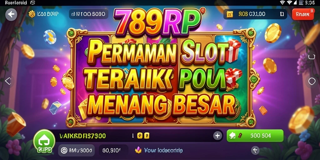 Screenshot utama 789RP menunjukkan gameplay Slot yang menarik dan dinamis.