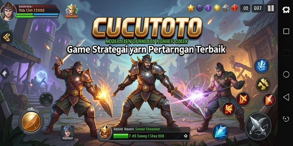 Tampilan gameplay seru dan mendebarkan dari CUCUTOTO.