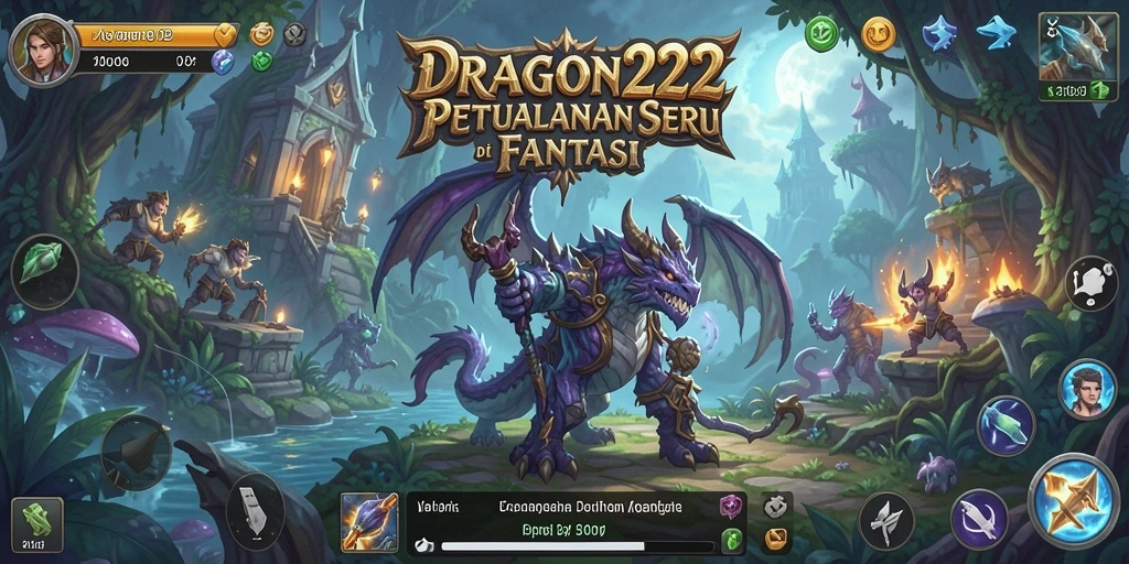 Gameplay seru dan menegangkan di dunia petualangan DRAGON222.