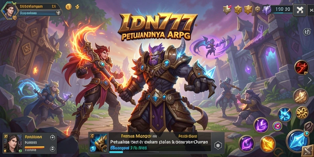Tampilan gameplay <strong>IDN777</strong> dengan petualangan seru dan aksi mendebarkan.