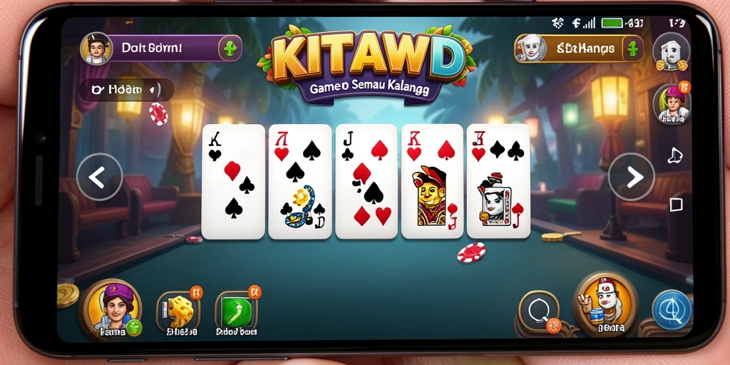 Tampilan gameplay Domino yang mendebarkan dan interaktif.