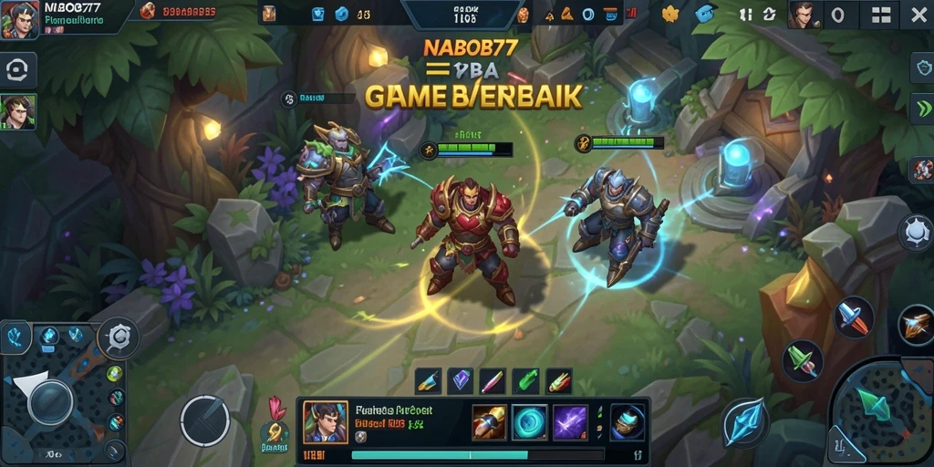 Antusiasme gameplay MOBA yang seru di NABOB77.