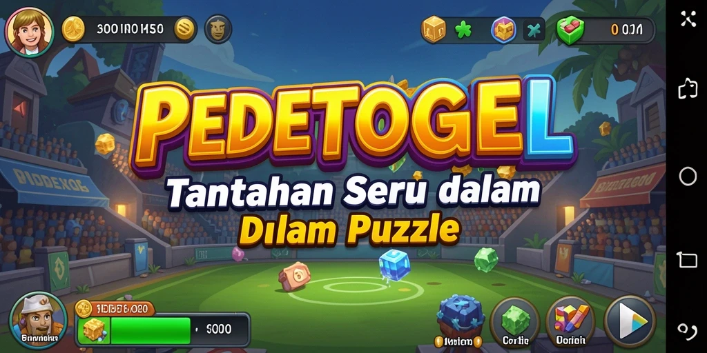 Tangkapan layar PEDETOGEL menampilkan gameplay seru dengan berbagai puzzle menarik.