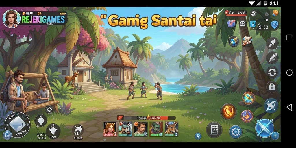 Gameplay seru dan penuh warna di REJEKIGAMES.