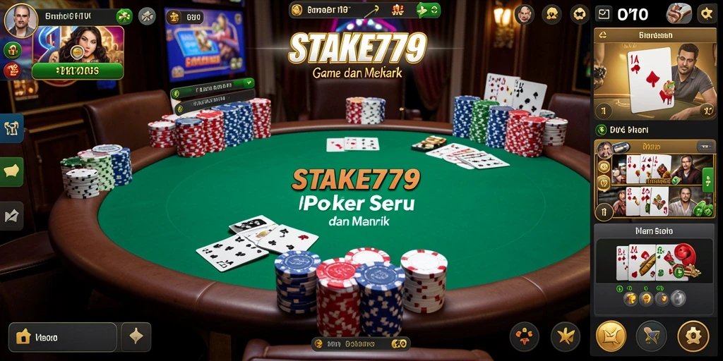 Tampilan screenshot STAKE779 menampilkan aksi poker yang mendebarkan.