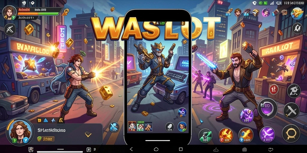 Tampilan game WASLOT dengan gameplay Simulation yang seru.